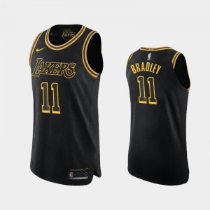 Mens Avery Bradley Lakers Kobe Edition Los Angeles Lakers City Honors Kobe Authentic Black Jerseys 391287-783