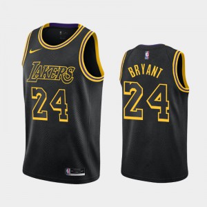 Men's Kobe Bryant Los Angeles Lakers Lakers Kobe Edition Black City Mamba Orlando Playoffs Jerseys 161662-433