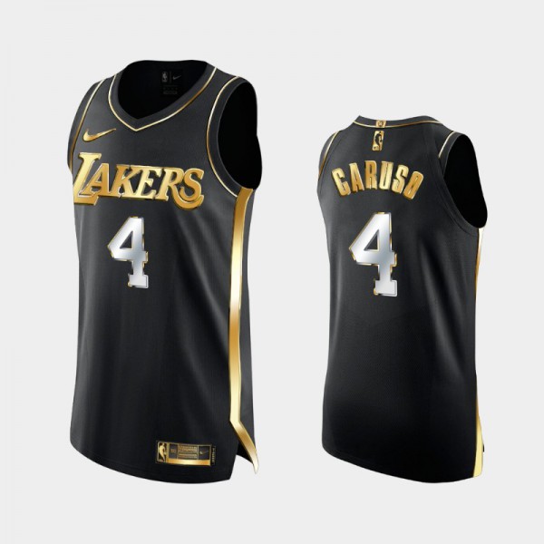Men Alex Caruso #4 Golden Authentic Men Limited Edition Black Los Angeles Lakers  Jerseys 471622-154, Alex Caruso Lakers Jersey, Mamba Jersey