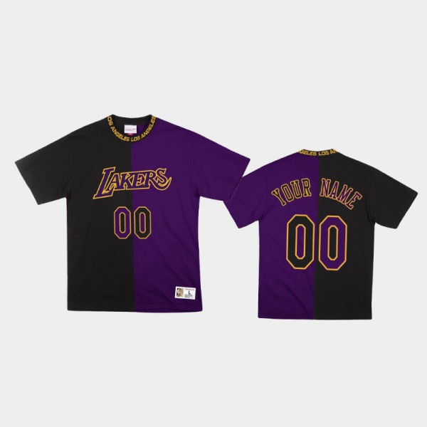 lakers jersey black purple