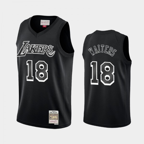 Men Dion Waiters #18 Throwback White Logo Hardwood Classics Black Los  Angeles Lakers Jersey 731548-966, Dion Waiters Lakers Jersey, Mamba Jersey
