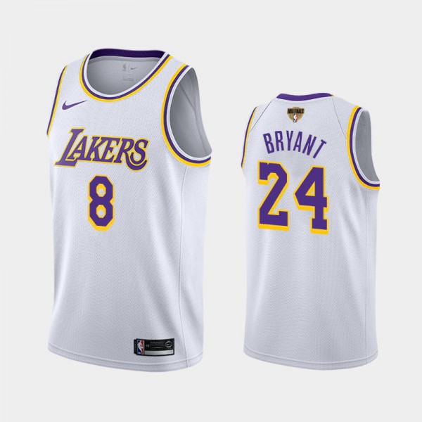 Los Angeles Lakers uniform worn in NBA Finals by Kobe Bryant