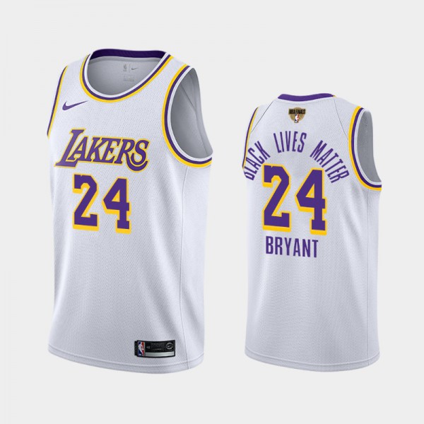 Mens Kobe Bryant #24 Black 2020 NBA Finals Bound Los Angeles Lakers Lives  Matter Mamba Edition Jerseys 896446-539, Kobe Bryant Lakers Jersey, Mamba  Jersey